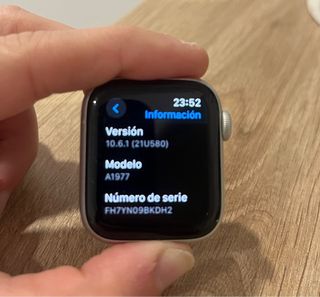 Apple Watch S4 40mm Rosa/Plata