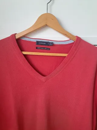 Jersey Cortefiel Rosa Talla XL
