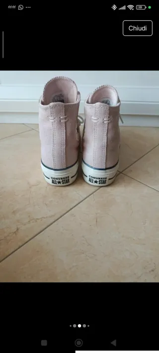 Converse Platform Alte Rosa