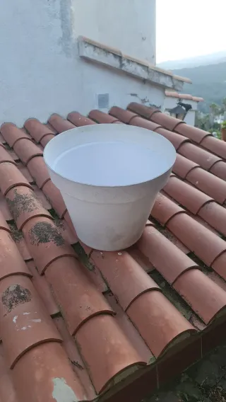 Maceteros Beliani Blanco otro regalo