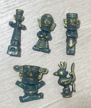 Imanes de Nevera Estilo Bronce Antiguo