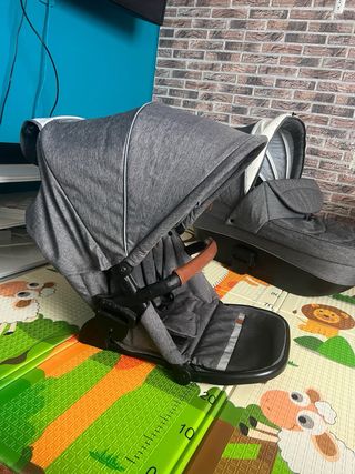 Carro de bebé y accesorios