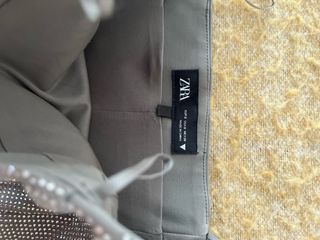 Top palabra de honor Zara strass