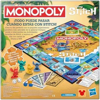 Monopoly Disney Stitch versión español NUEVO