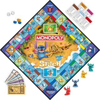 Monopoly Disney Stitch versión español NUEVO