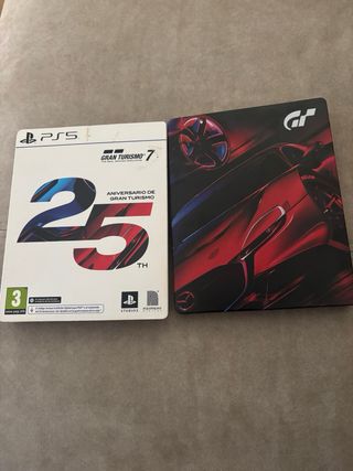 Caja Metálica Gran Turismo 7 PS5 - Edición 25 Aniv