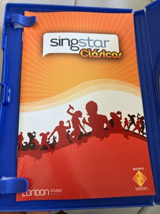 Singstar Clásicos PS2 Karaoke