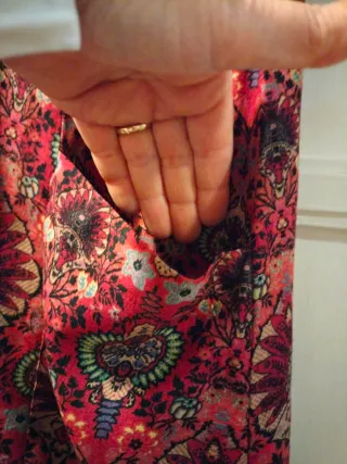 Vestito corto fantasia