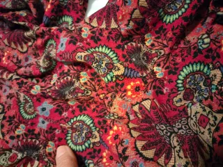 Vestito corto fantasia