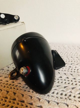 Fanale classico nero per dinamo