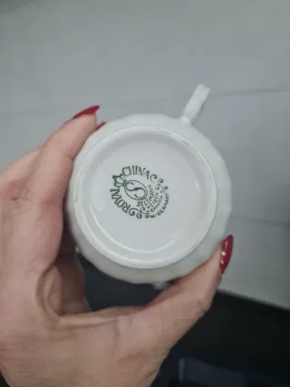 Tazza Royal con Rose Rosa