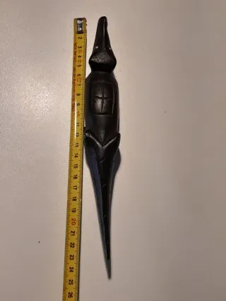 Coccodrillo vintage artigianato africano