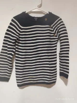 Jersey rayas niño Kiabi