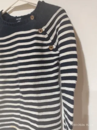 Jersey rayas niño Kiabi