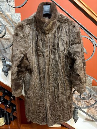 Cappotto donna vera Pelle  e Pelliccia Double Face