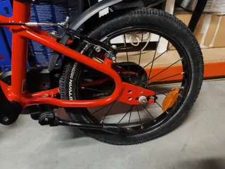 Bici infantil 16 Btwin roja