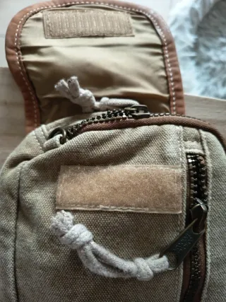 Riñonera Coronel Tapioca Beige/Marrón