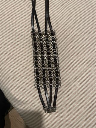 Cinturón Uno de 50 Plata