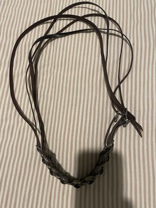 Cinturón Uno de 50 Plata