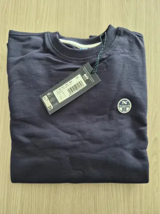 Felpa North Sails Uomo Blu