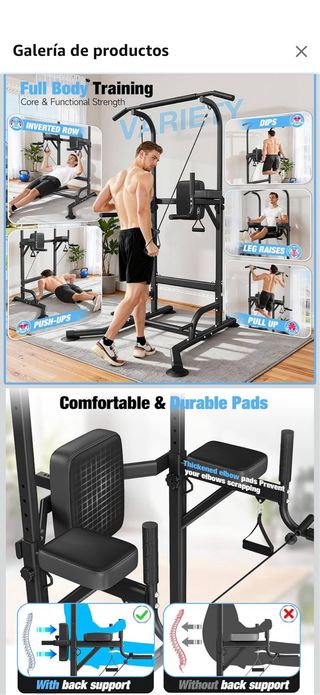 Máquina de dominadas multifunción