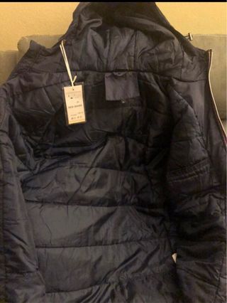 Giaccone imbottito unisex blu