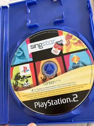 Singstar La Edad del Pop Español PS2