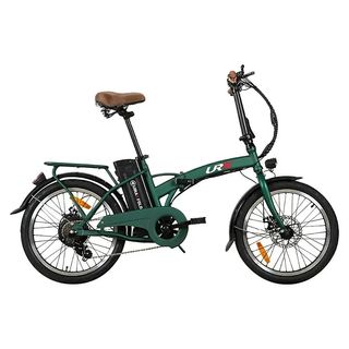 Bicicleta Eléctrica Plegable Verde