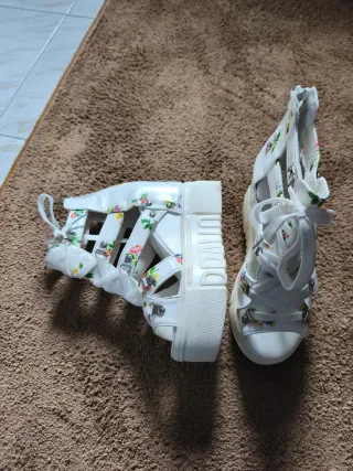 Sandalias de Plataforma Estilo Verano