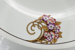 Plato de porcelana Sarreguemines