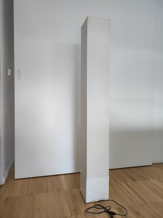 Lámpara Columna Luz Amarilla y Azul