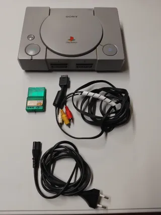 PlayStation 1 PS1 gris