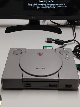 PlayStation 1 PS1 gris
