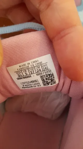 Zapatillas Reebok Azul claro y Rosa