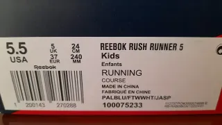 Zapatillas Reebok Azul claro y Rosa