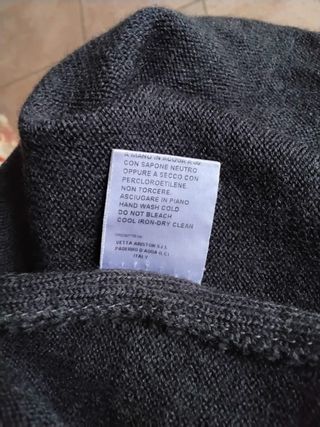 Abito Betty Goodman Lana Merino Grigio Taglia Unic