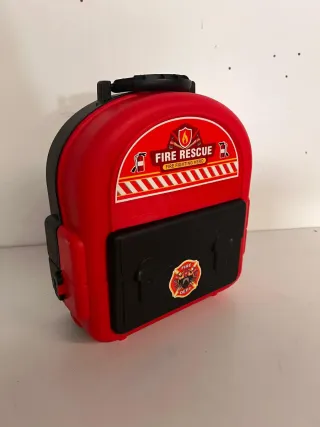 Juego de bomberos con coches