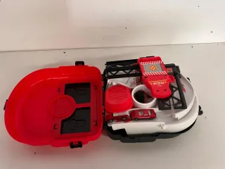 Juego de bomberos con coches