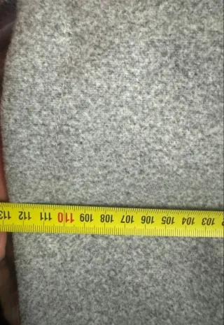 Abrigo oversize gris