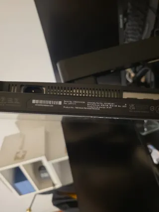 Schermo HP Omen 27 Nero