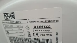 Lavadora New Pol