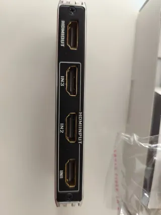 Conmutador HDMI 3x1 4K 120Hz HDR 10