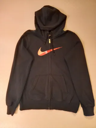 Sudadera Nike con capucha azul marino