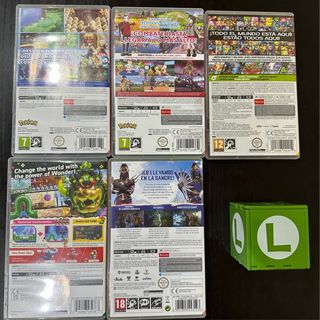 Lote 5 Juegos Nintendo Switch
