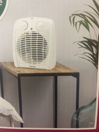 Mini calefactor blanco