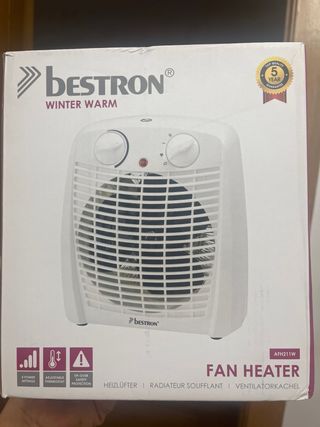 Mini calefactor blanco