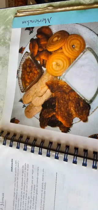 Libro de cocina inteligente.