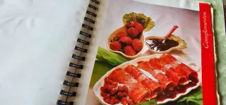 Libro de cocina inteligente.