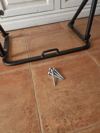 Barra de dominadas negra