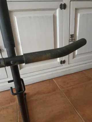 Barra de dominadas negra